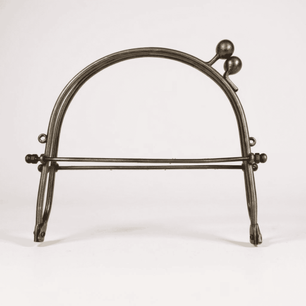 METAL ÇANTA KLİPSİ (ÖPÜCÜK KLİPS) 17 CM ANTİK