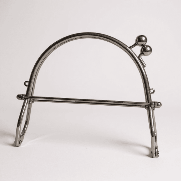METAL ÇANTA KLİPSİ (ÖPÜCÜK KLİPS) 17 CM NİKEL