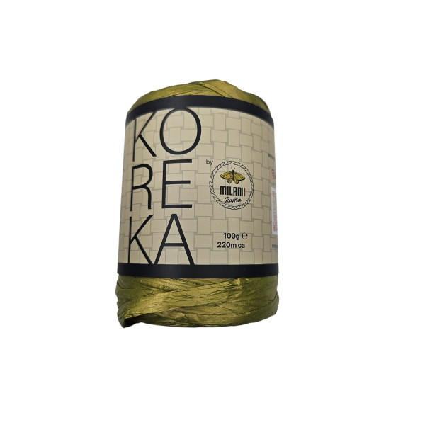KOREKA RAFFİA NO:101 KURŞİNİ YEŞİL