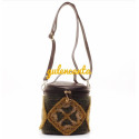 SQUARE LINED BROWN